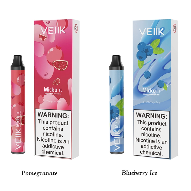 Veiik Micko Pie Single Use Stick Vape Like 600 Puffs with Prefilled Nic-Salt E-Liquid Disposable Vape